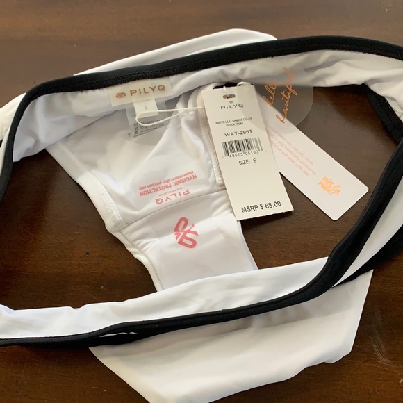 NWT PILYQ Waterlily Banded Color Block Bottoms - Picture 4 of 5